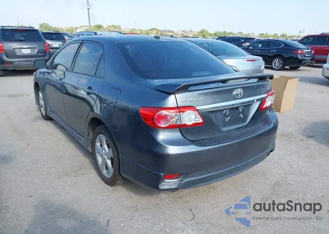 2011 Toyota Corolla S from USA, damaged, VIN 2T1BU4EE5BC673707